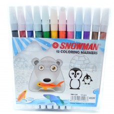 Spidol Snowman Pencil Marker PW-12A 2.0